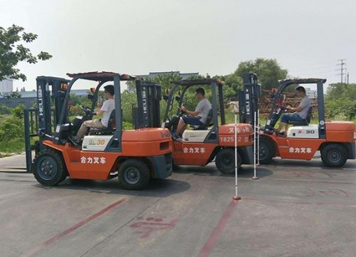 叉车培训现场